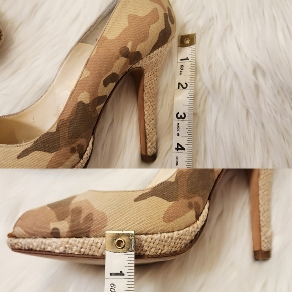 Rock Republic Camouflage Platform Espadrille Stiletto Pump 6 - Picture 12 of 12